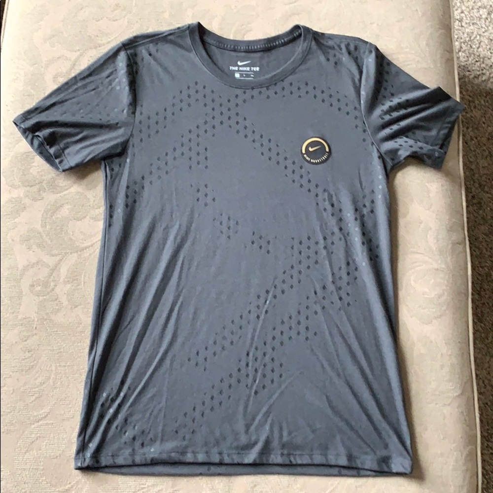 Black/Dark Grey Nike Basketball Tshirt